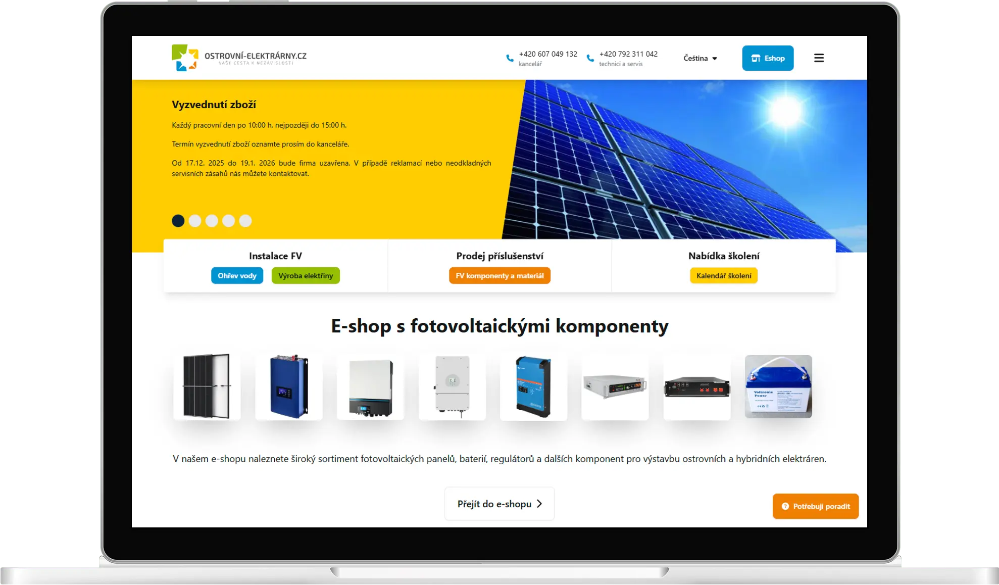 Ostrovni-elektrarny.cz desktop